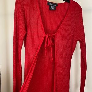 No Boundaries y2k knit two piece set